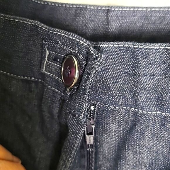 LaVita Petite Dressy/Casual Jeans, Darkwash, Size 12P - Picture 5 of 7